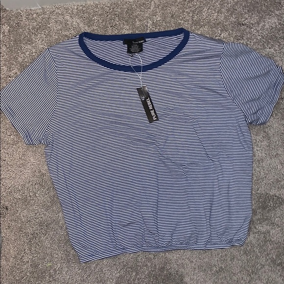 Blue crop top - Picture 1 of 1